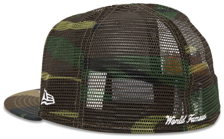 Supreme Box Logo Mesh Back New Era Woodland Camo