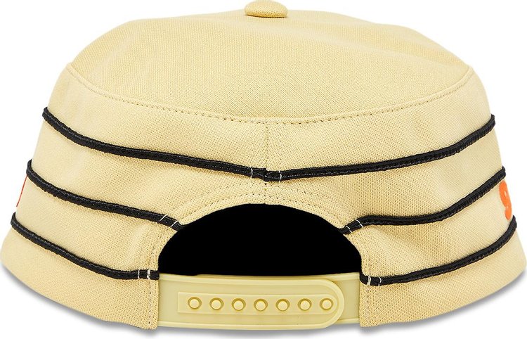 Supreme Pro Bowl Pillbox Hat Light Gold