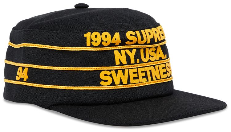 Supreme Pro Bowl Pillbox Hat Black