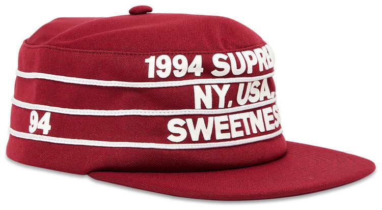 Supreme Pro Bowl Pillbox Hat Cardinal