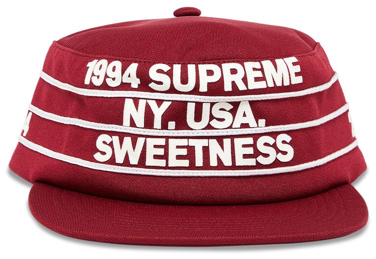 Supreme Pro Bowl Pillbox Hat Cardinal