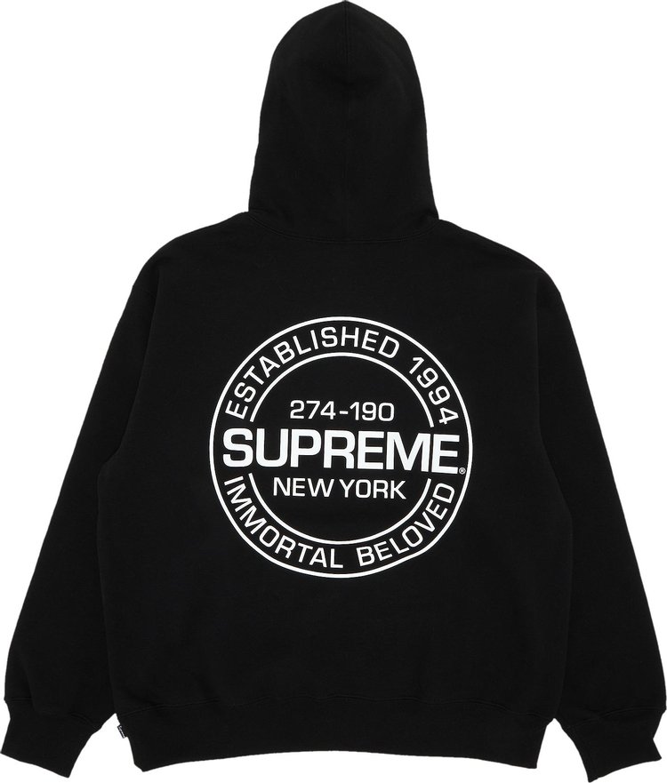 Supreme Immortal Hooded Sweatshirt Black