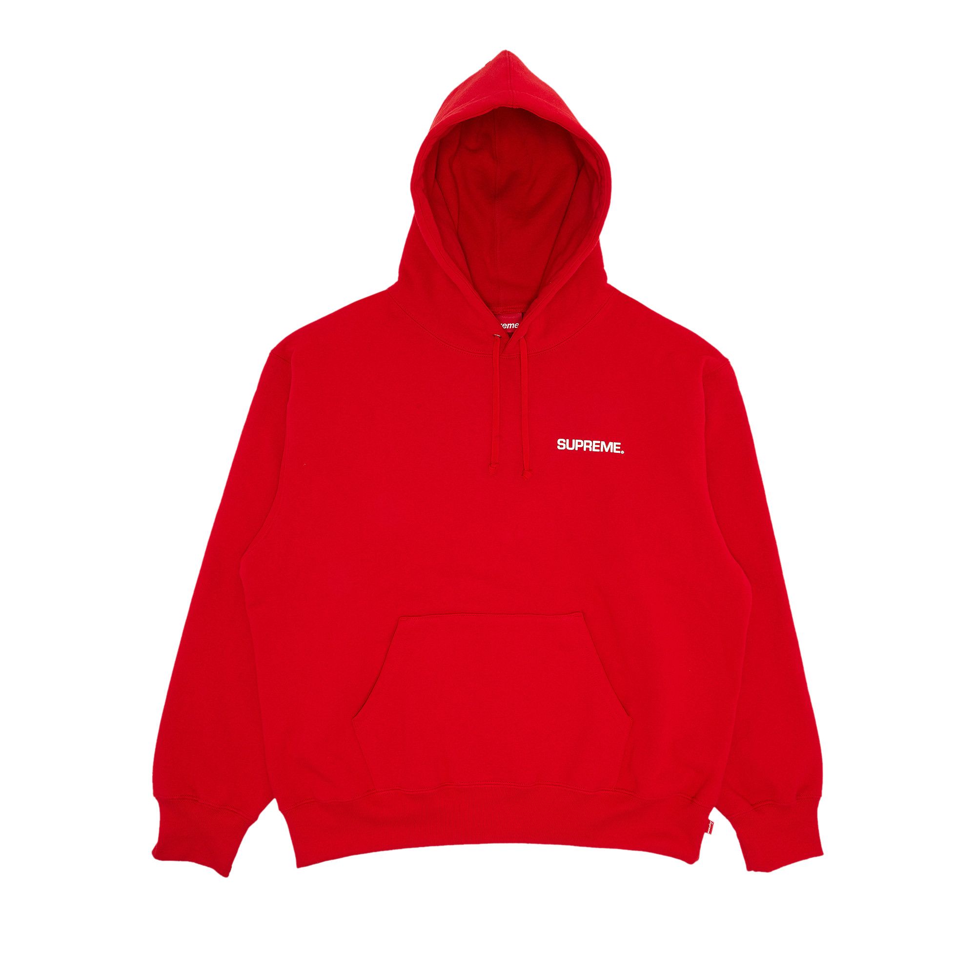 Size xl Supreme Immortal Hooded Sweatshirt Red