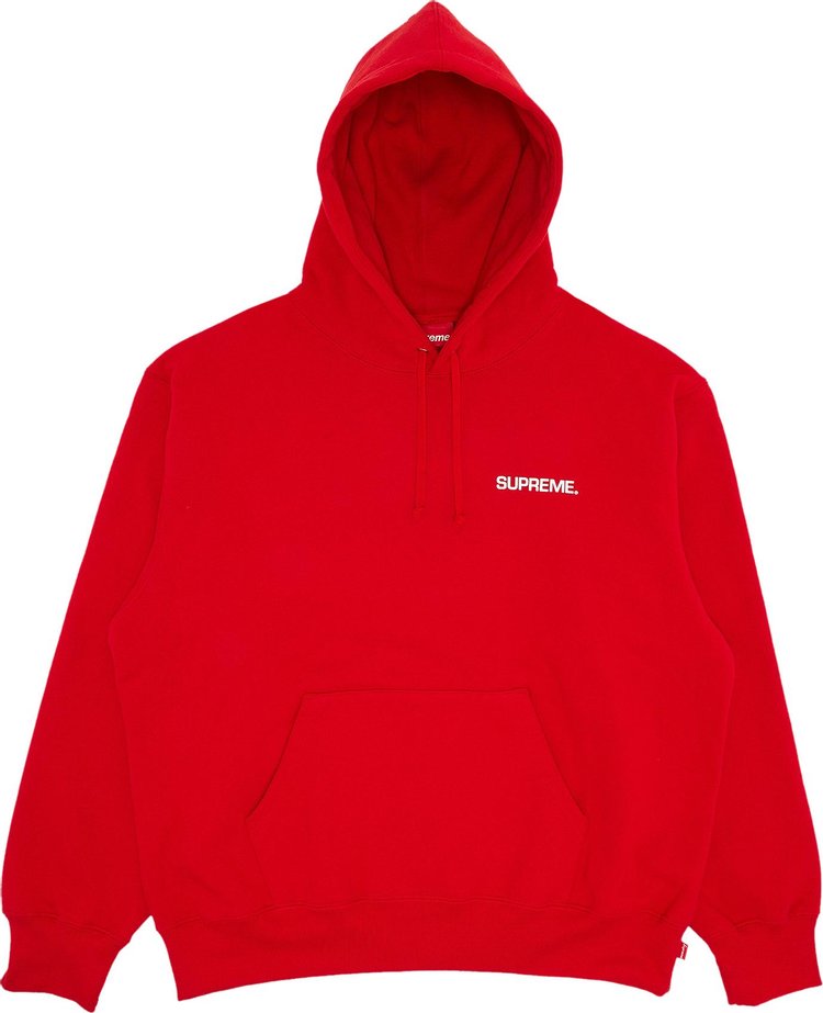 Supreme Immortal Hooded Sweatshirt 'Red'