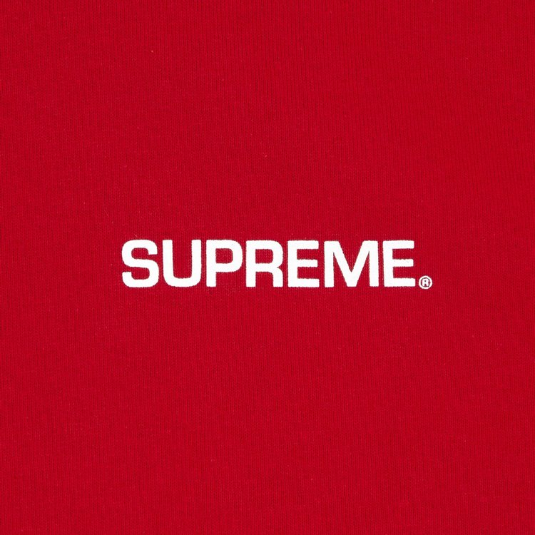 Supreme Immortal Hooded Sweatshirt Red