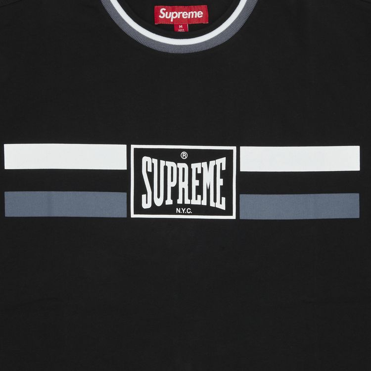 Buy Supreme Warm Up Stripe Short-Sleeve Top 
