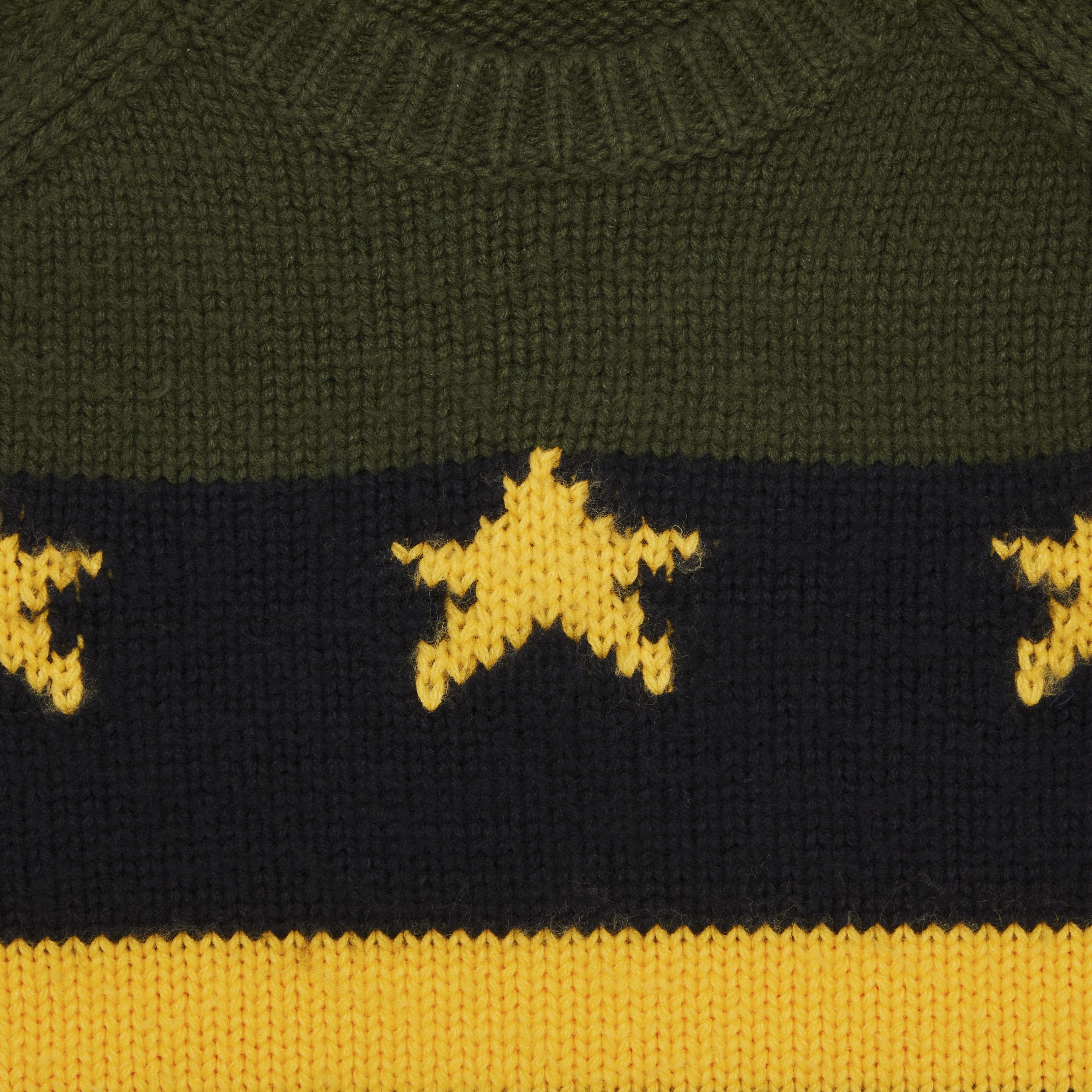 Buy Supreme Stars Sweater 'Green' - SS24SK31 GREEN | GOAT