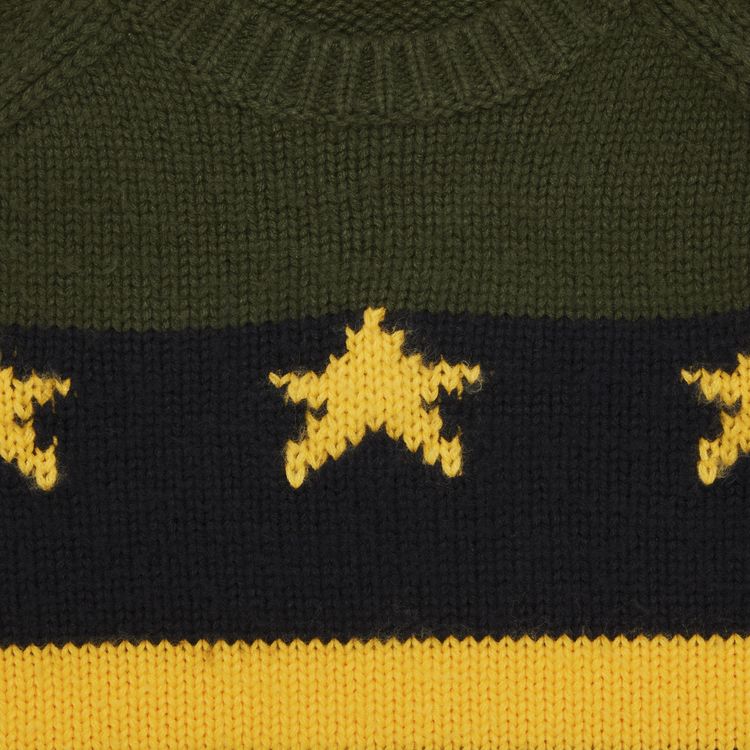 Supreme Stars Sweater Green