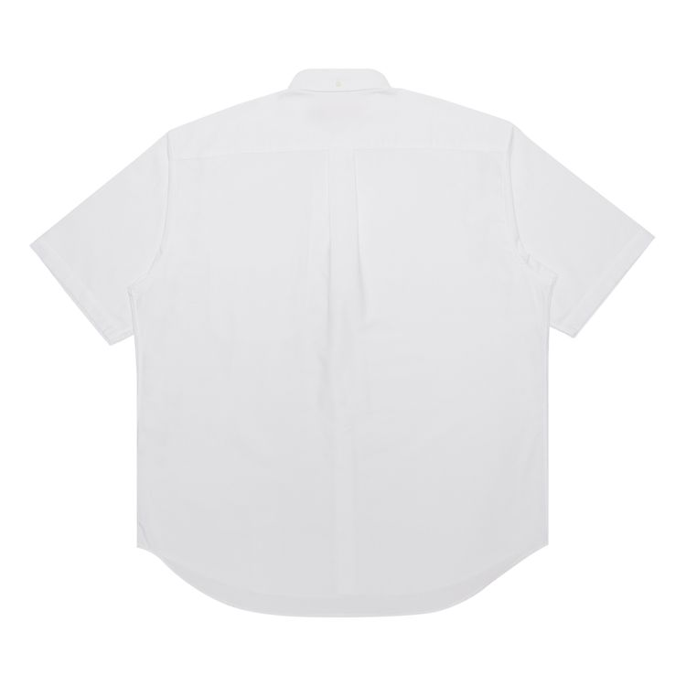 Supreme Loose Fit Short Sleeve Oxford Shirt White
