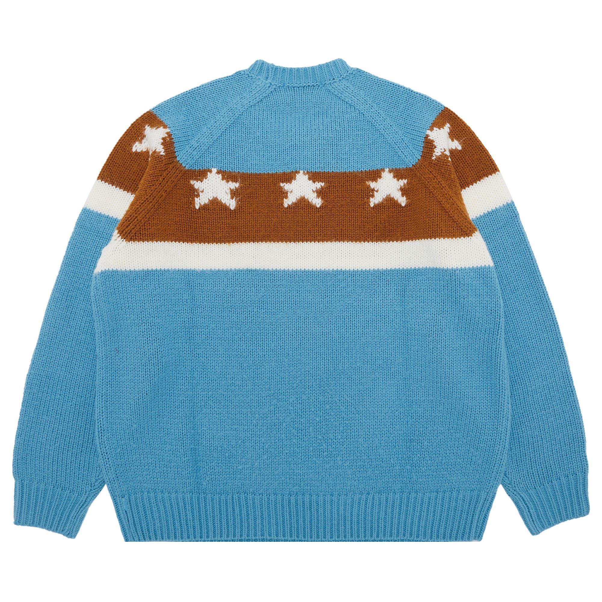 超特価セール開催！！ Buy BLUE DUSTY SS24SK31 - Blue' 'Dusty Sweater Stars Supreme トップス