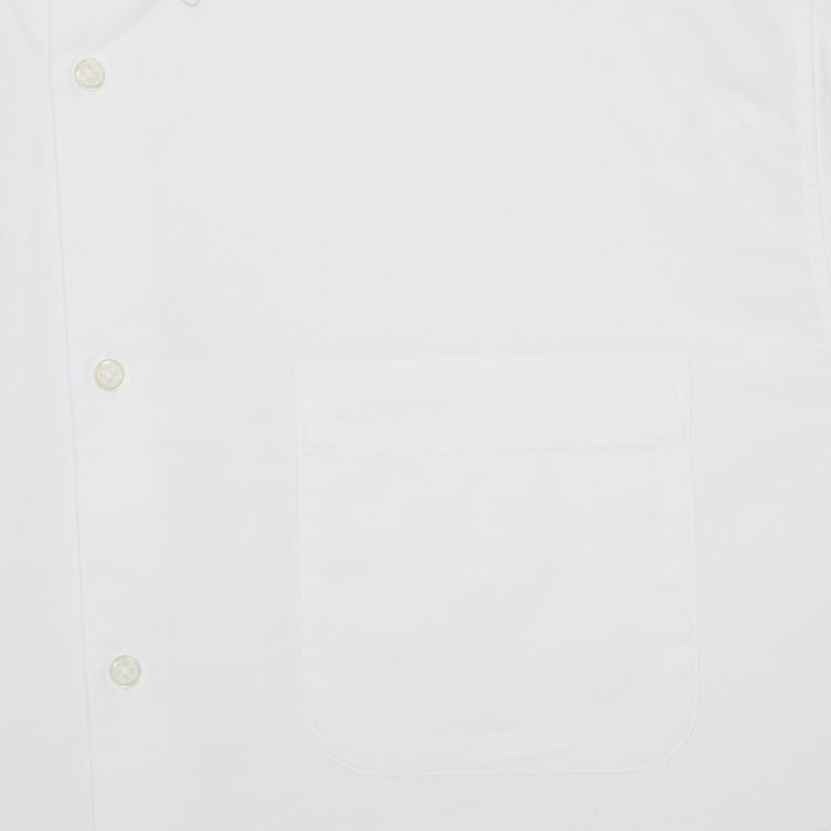 Supreme Loose Fit Short Sleeve Oxford Shirt White