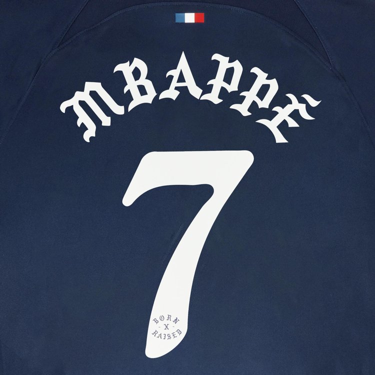 Paris Saint Germain x Born x Raised Mbappe Jersey Navy