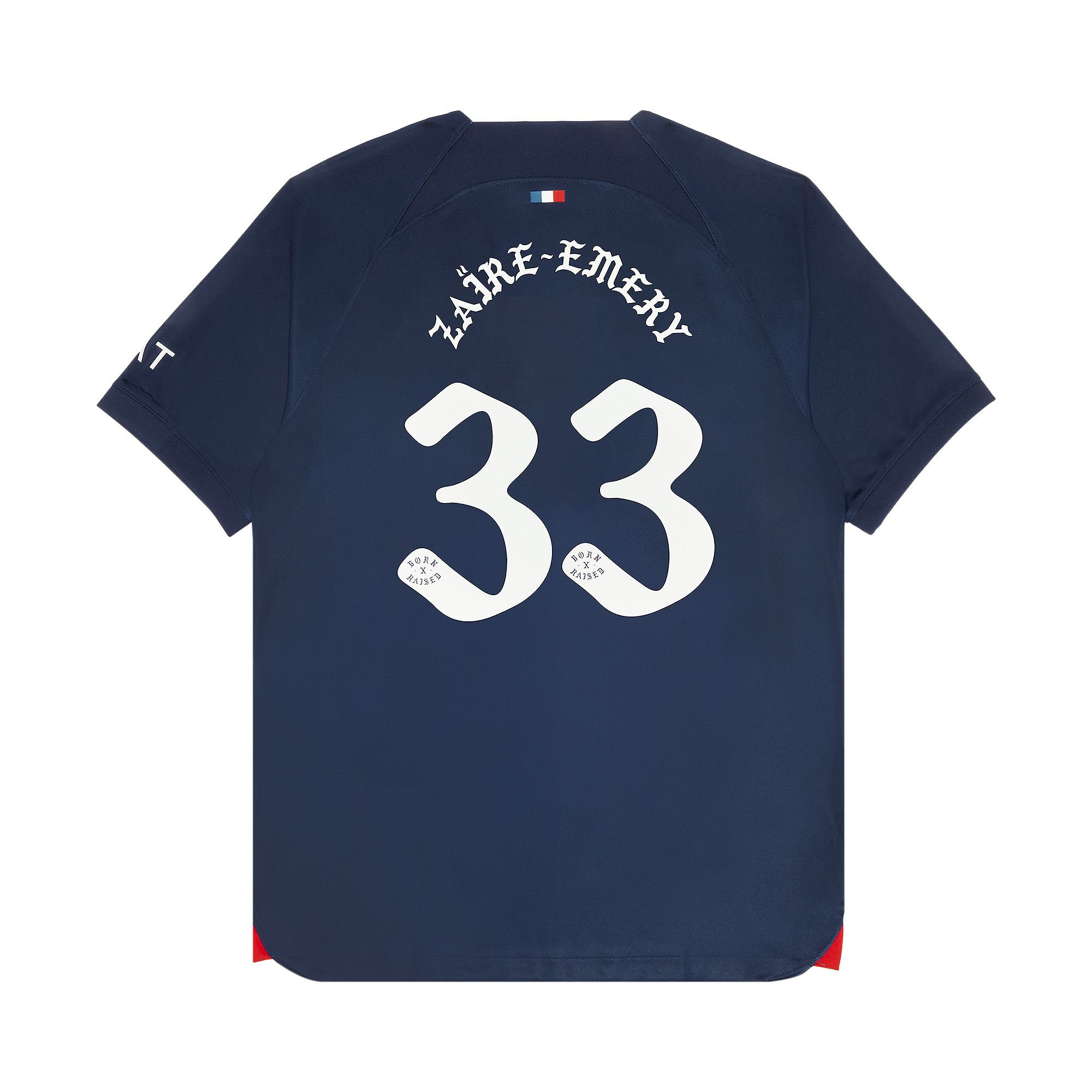 Buy Paris Saint-Germain x Born x Raised Zaïre-Emery Jersey 'Navy