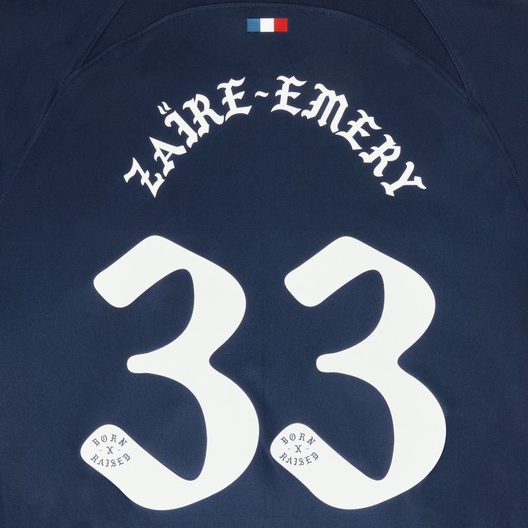 Paris Saint Germain x Born x Raised Zaire Emery Jersey Navy