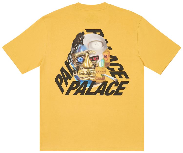 Palace Baked P 3 T Shirt Amber Nectar