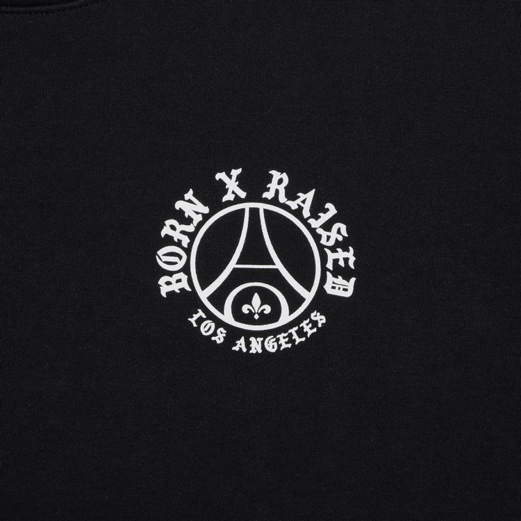 Paris Saint Germain x Born x Raised Off The Pitch Crewneck Black