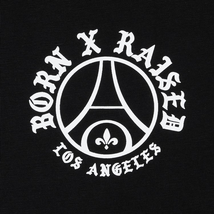 Paris Saint Germain x Born x Raised Off The Pitch Tee Black