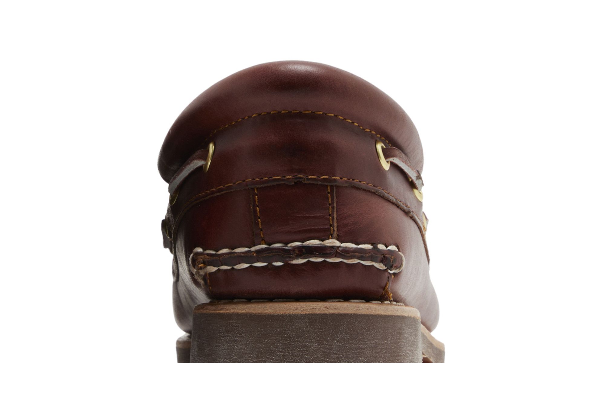 靴 Timberland TB050009 W/L 3eye lug Men's 3-Eye Lug Handsewn Boat Shoe - Burgundy | Timberland US