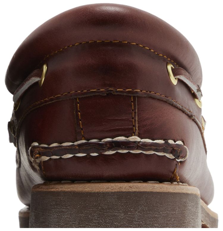 Timberland 3 Eye Lug Handsewn Boat Burgundy