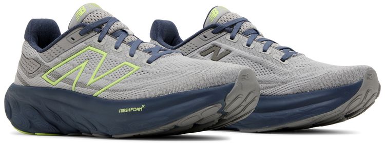 New Balance Fresh Foam X 1080v13 2E Wide Raincloud Indigo Lime