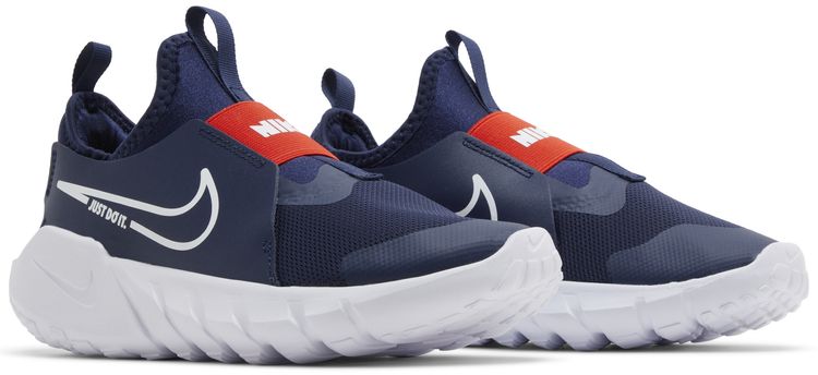 Nike Flex Runner 2 GS Midnight Navy Picante Red