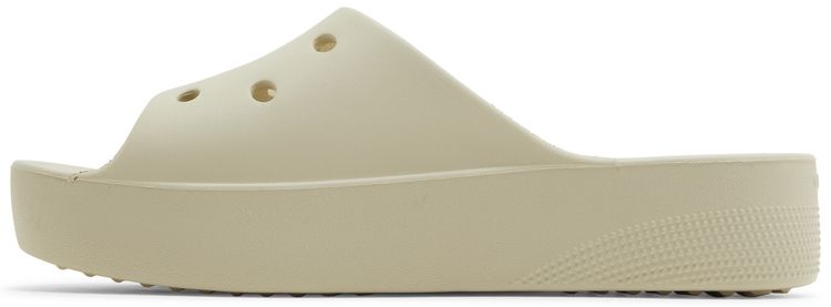 Crocs Wmns Classic Platform Slide Bone