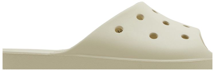 Crocs Wmns Classic Platform Slide Bone