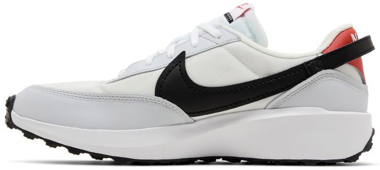 Nike Waffle Debut White Black Picante Red