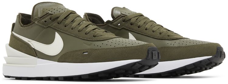 Nike Waffle One Leather Medium Olive