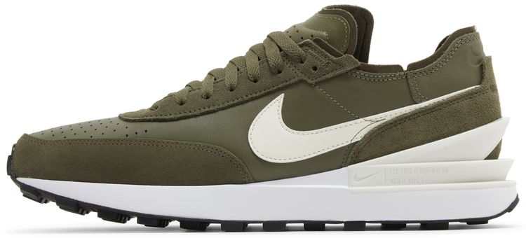Nike Waffle One Leather Medium Olive