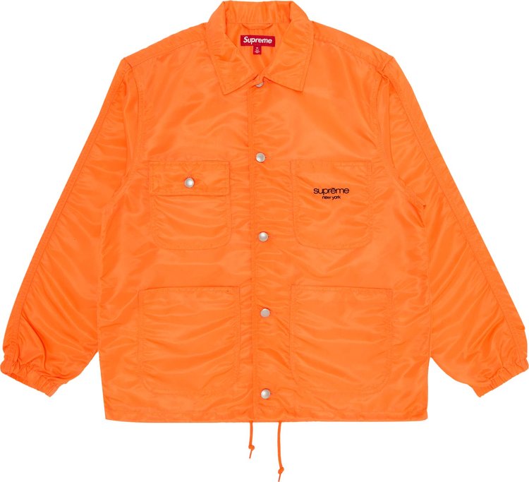 Supreme Nylon Chore Coat 'Orange'