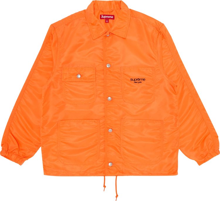 Supreme Nylon Chore Coat Orange