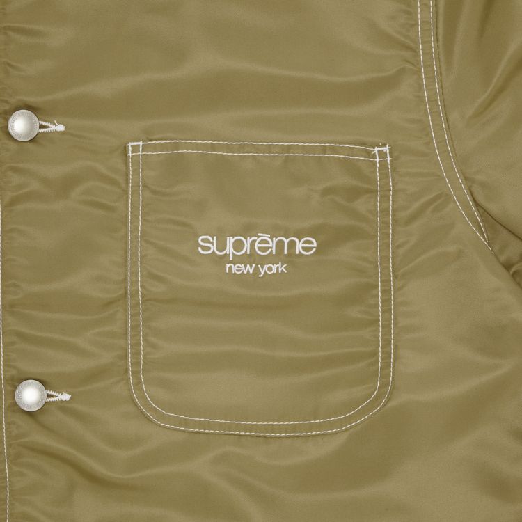 Supreme Nylon Chore Coat Tan