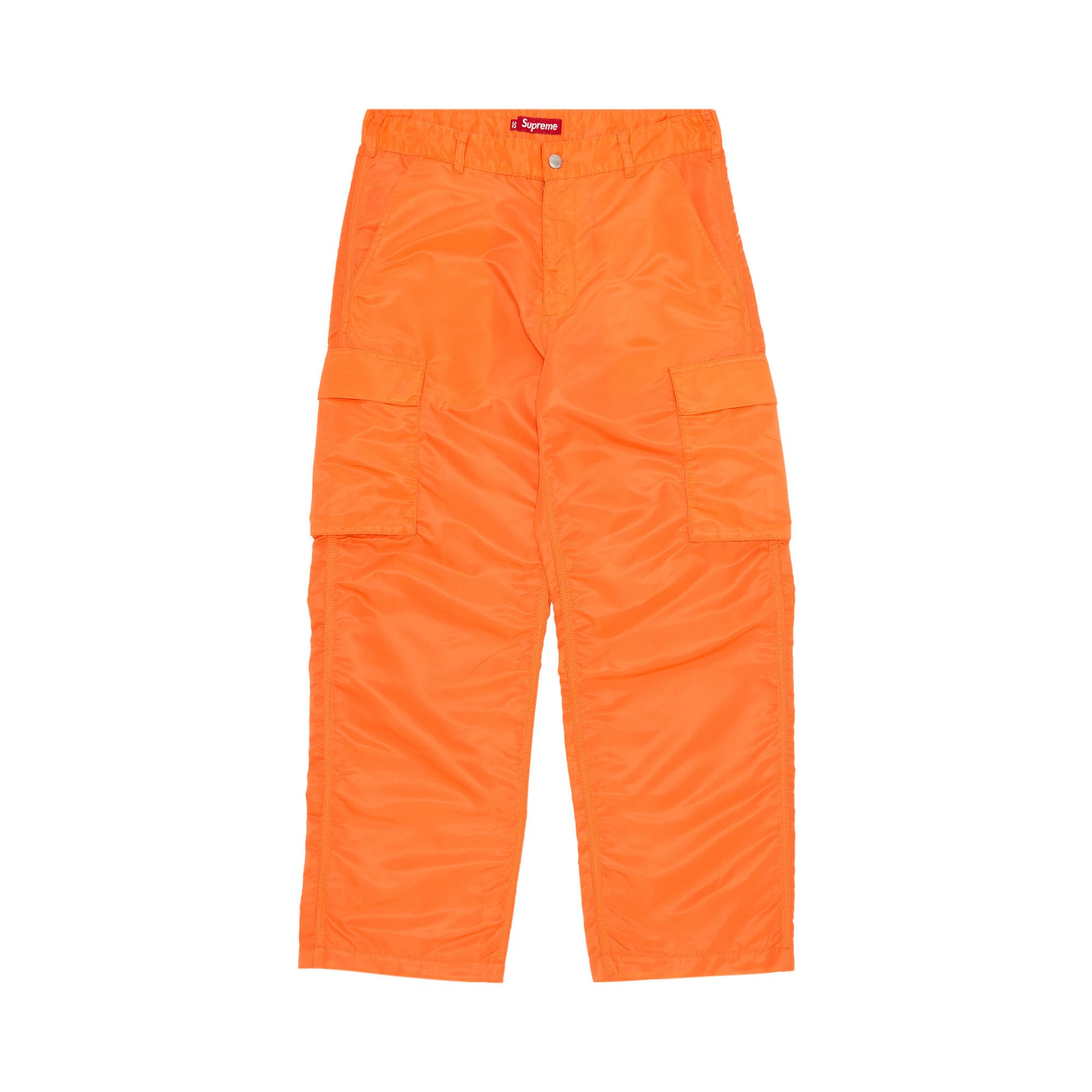 Size 32 Supreme Nylon Cargo Pant Orange