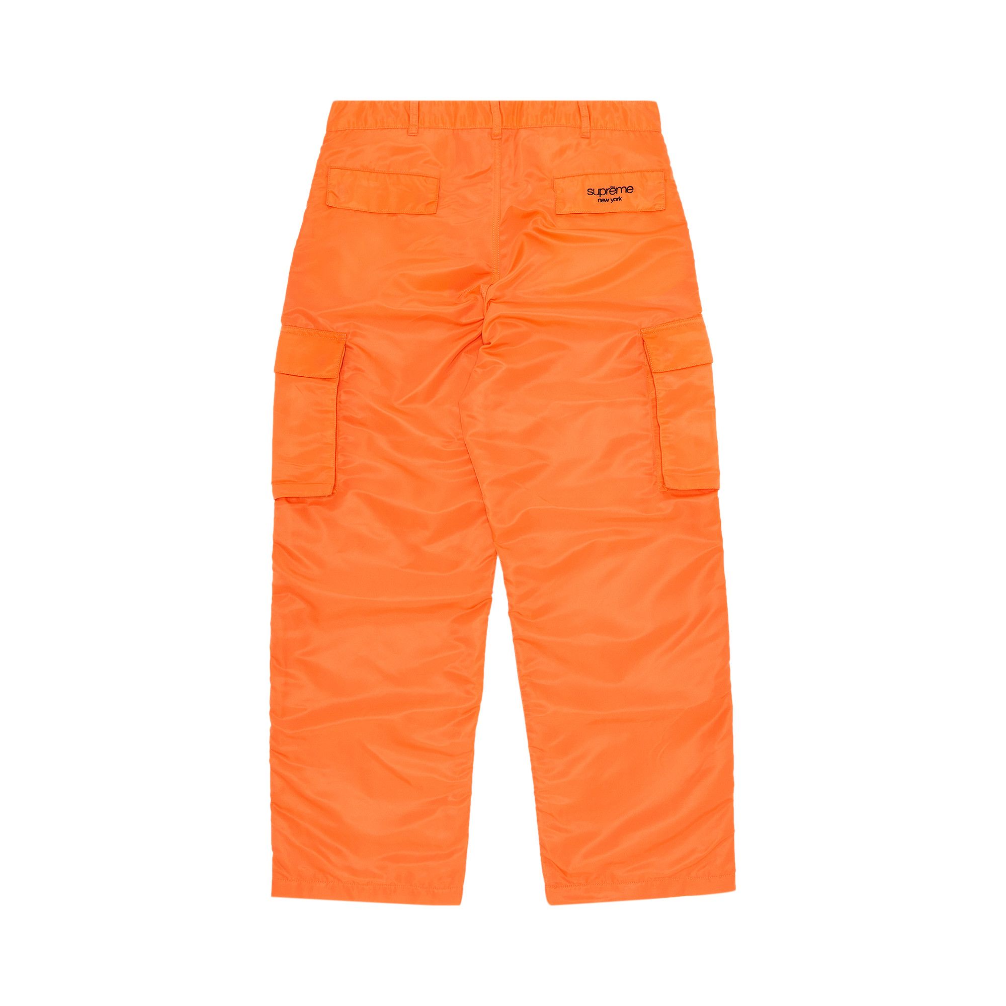 Size 32 Supreme Nylon Cargo Pant Orange