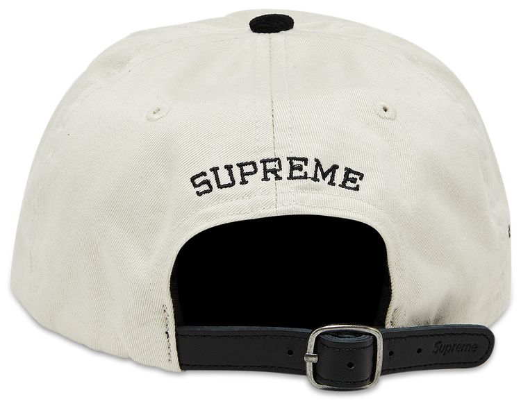 Supreme 2 Tone S Logo 6 Panel Stone