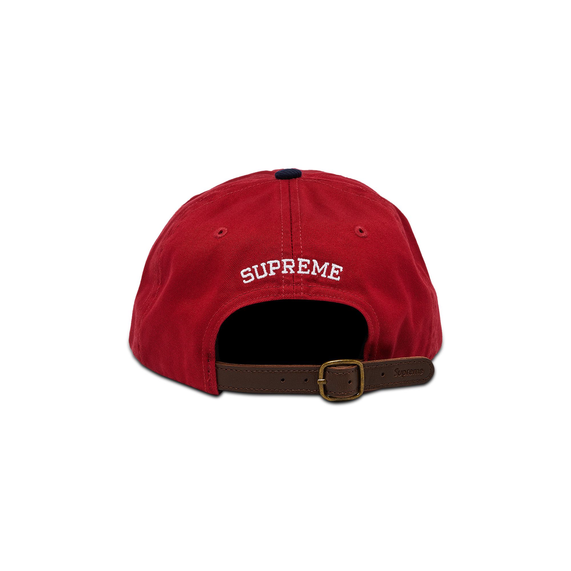 Buy Supreme 2-Tone S Logo 6-Panel 'Red' - SS24H41 RED | GOAT