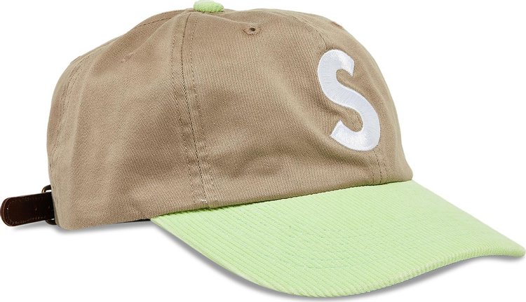 Supreme 2 Tone S Logo 6 Panel Tan