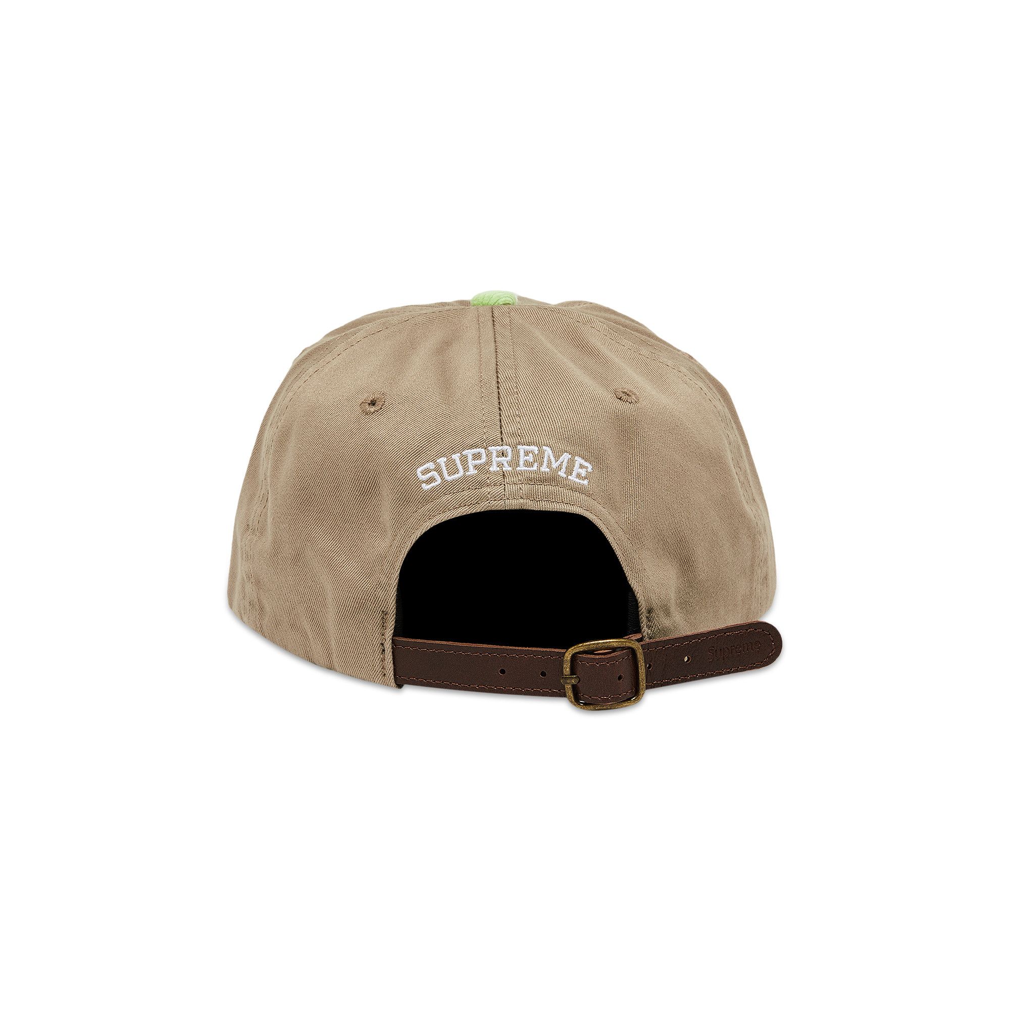 Buy Supreme 2-Tone S Logo 6-Panel 'Tan' - SS24H41 TAN | GOAT