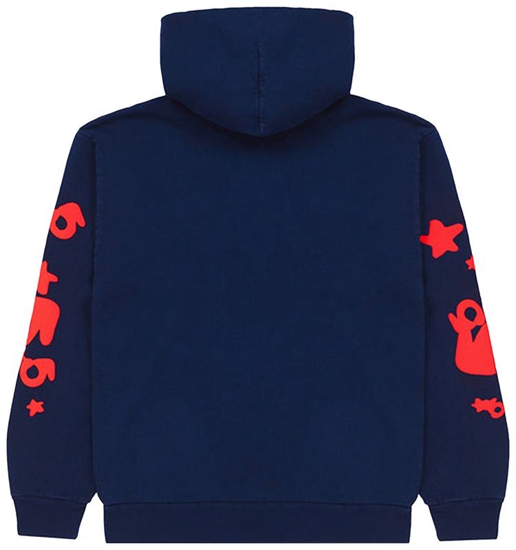 Sp5der Beluga Hoodie Navy
