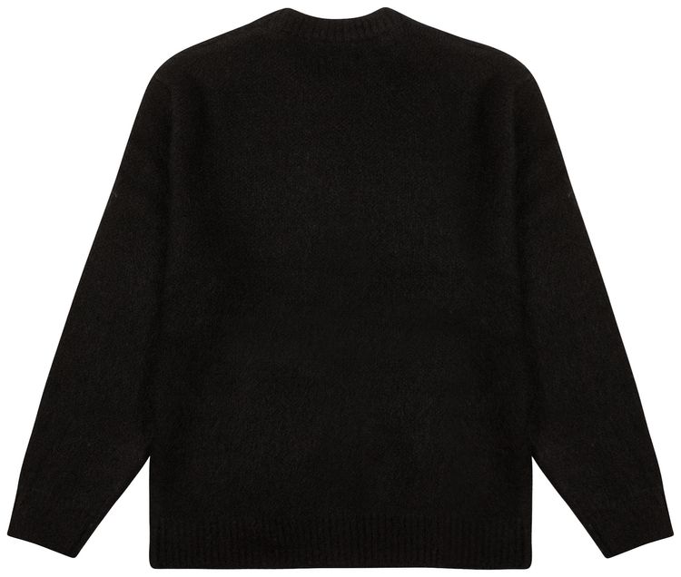 GOLF WANG Stab Mohair Sweater BlackYellow