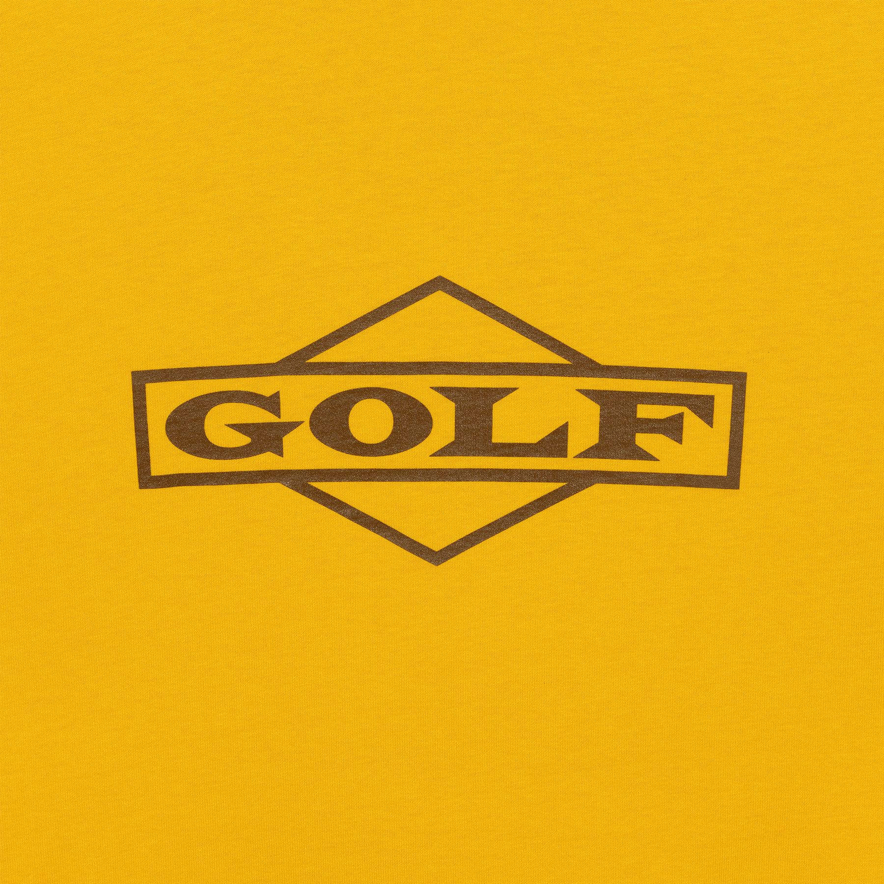 【ユニセックス】GOLF WANG/DEUCE ロゴTシャツ Buy GOLF WANG Deuce Tee 'Gold' - SS24T1008 GOLD | GOAT