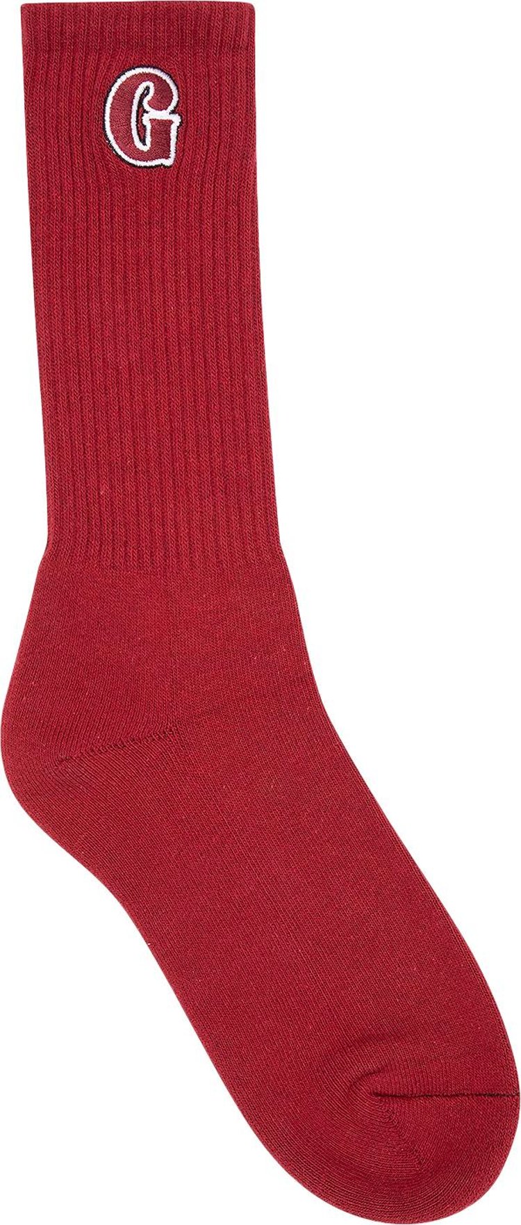 GOLF WANG Monarch Socks 2 Pack RedBrown