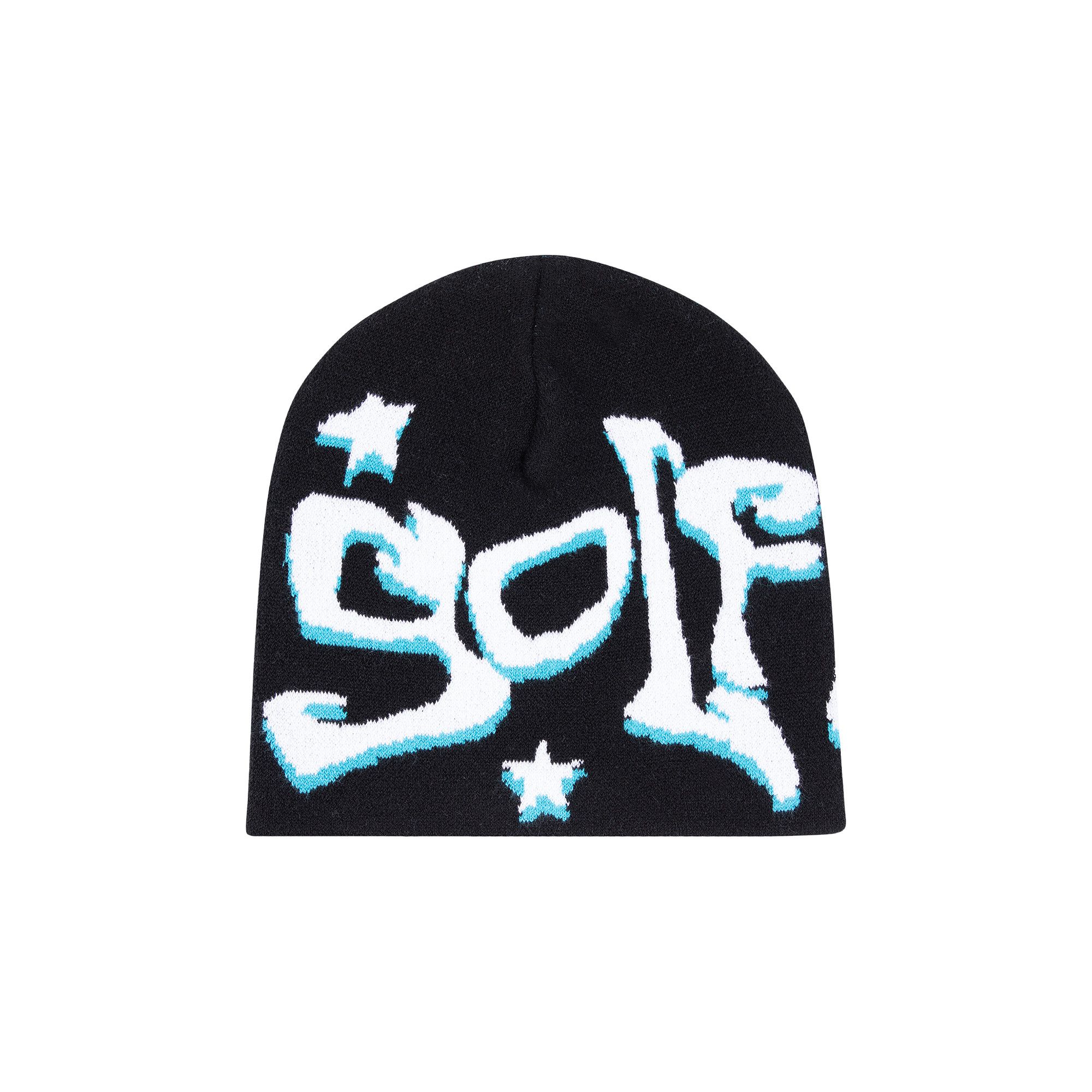 Buy GOLF WANG Majestic Beanie Black White Blue SS24H1008 BLAC GOAT CA
