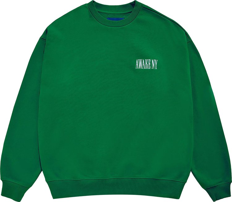 Awake NY Crewneck Green