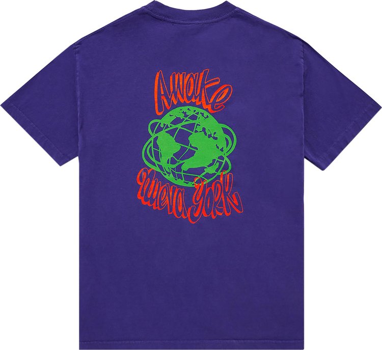 Awake NY Crawford T Shirt Purple