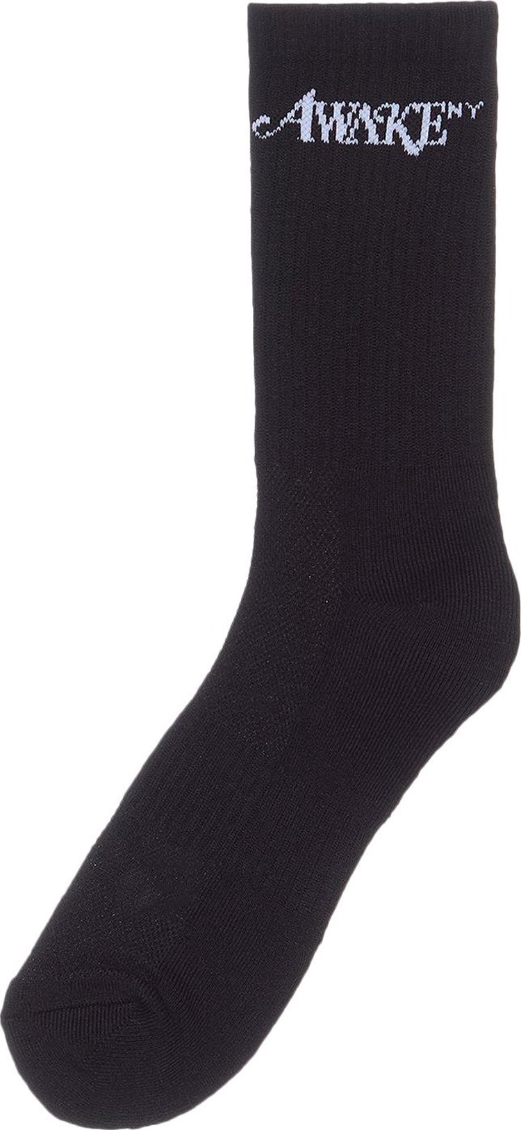 Awake NY Logo Socks Black