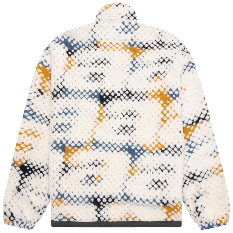 Awake NY Printed A Fleece Zip Jacket Multicolor