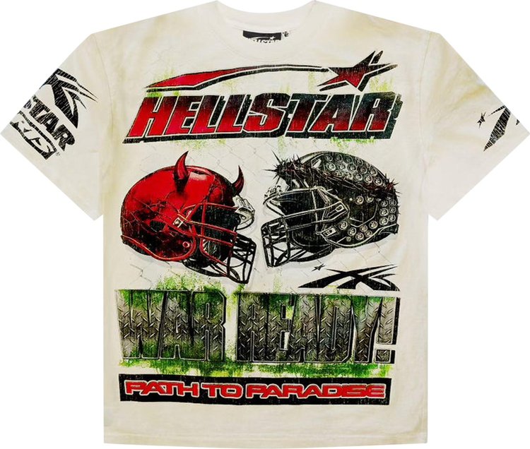 Hellstar War Ready! T-Shirt 'White'