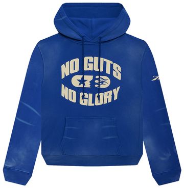 HELLSTAR NO GUTS NO GLORY HOODIE BLUE